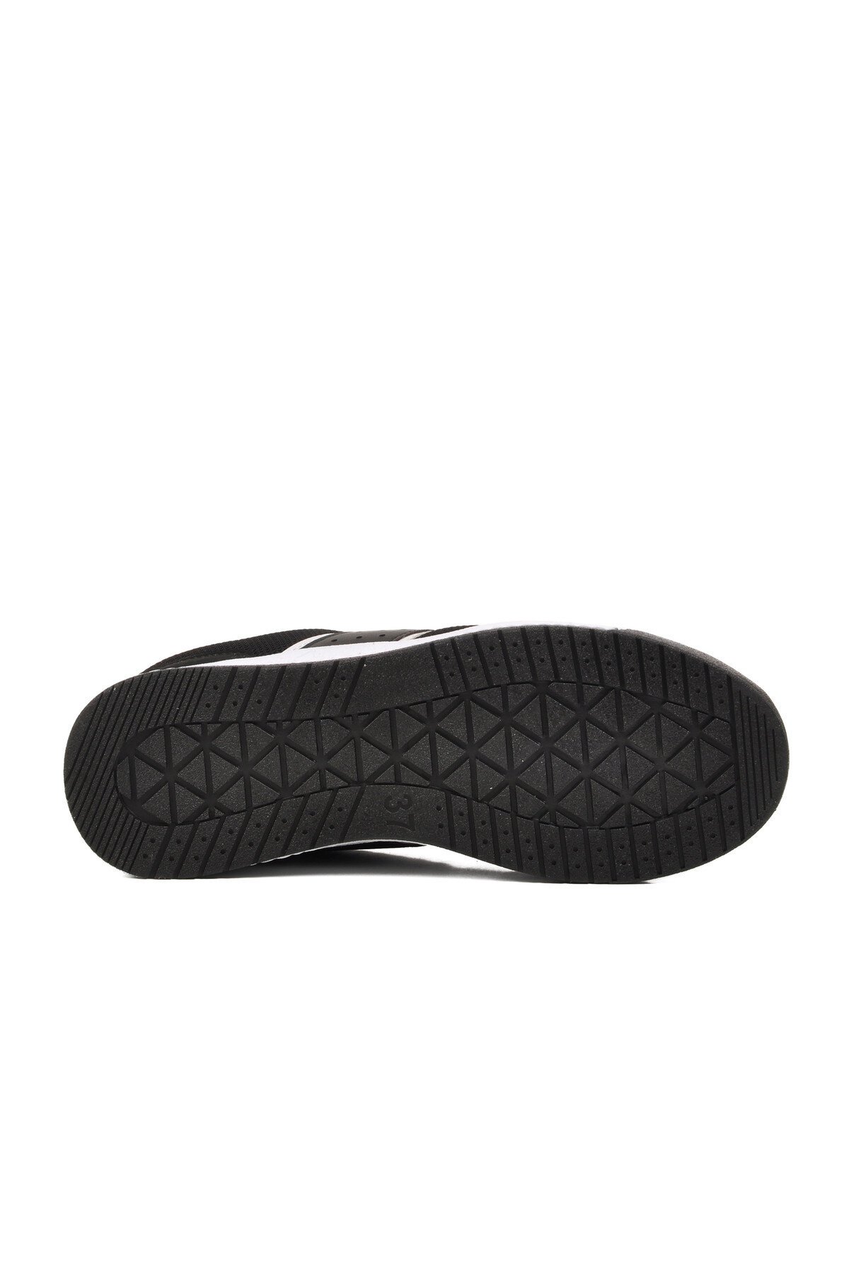 Siyah-Beyaz Fileli Kadın Spor Ayakkabı 2026 G