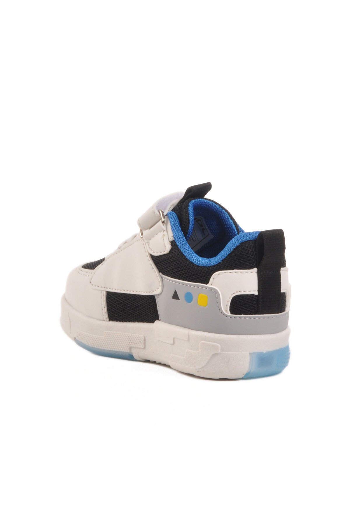 Beyaz Cırtlı Fileli Işıklı Erkek Çocuk Spor Ayakkabı Legos B