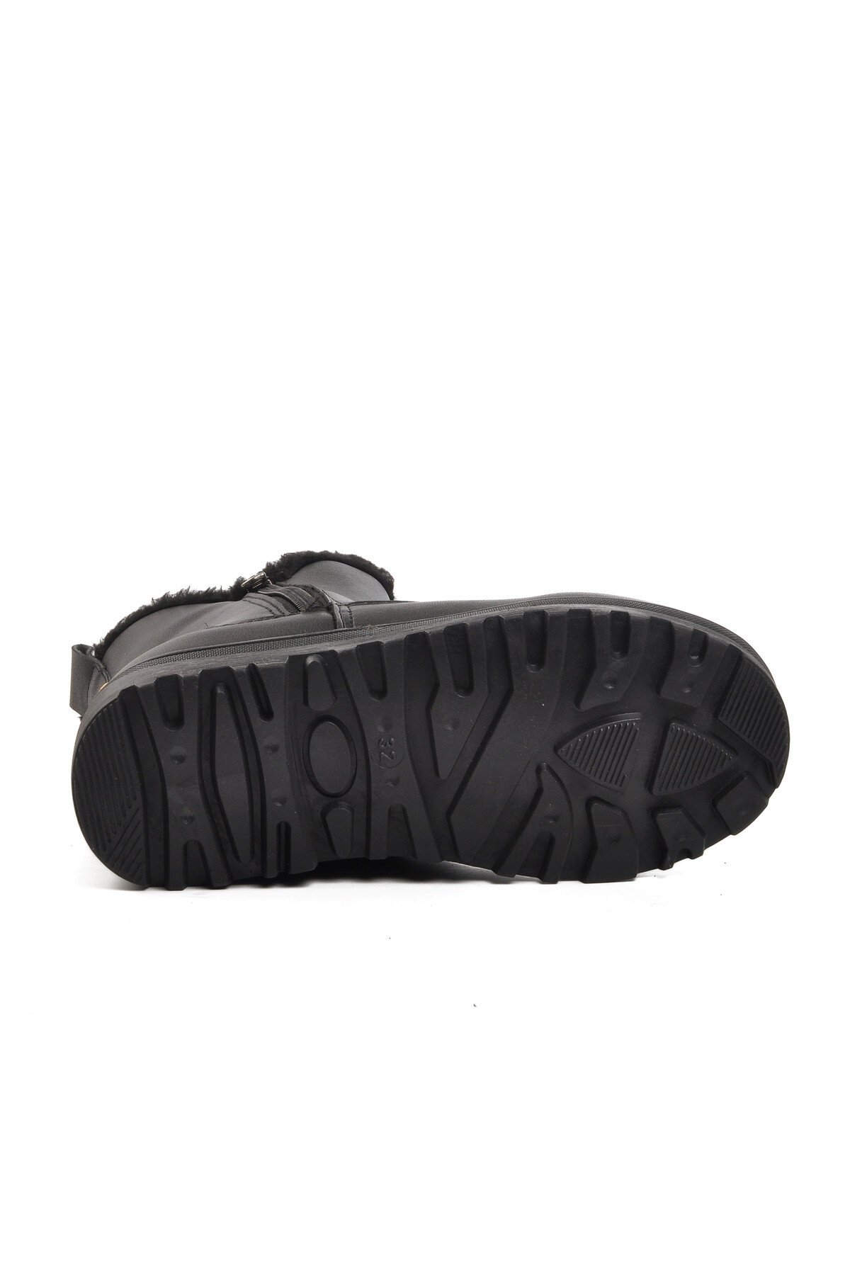 Siyah Fermuarlı Çocuk Bot 23003 F