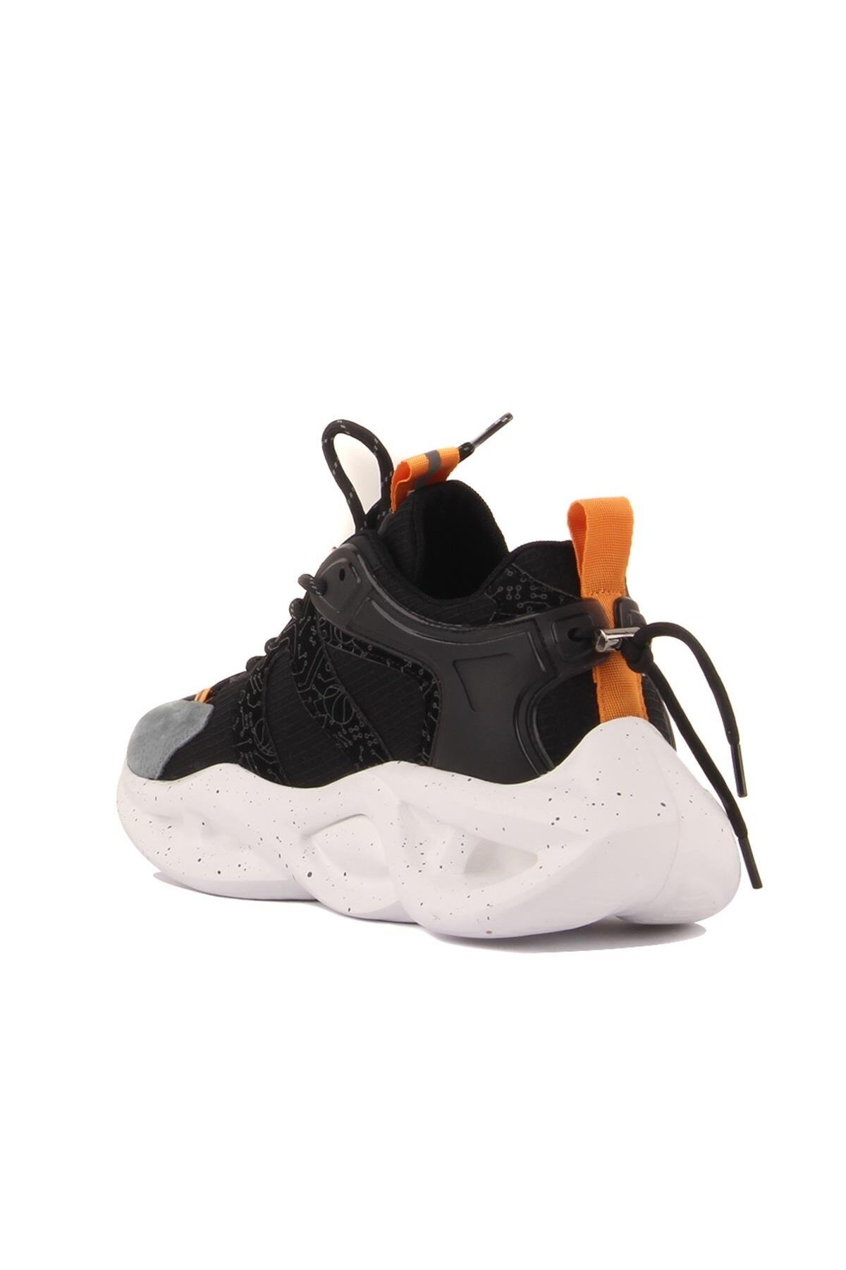 Siyah Fileli Erkek Spor Ayakkabı 24Y545 M