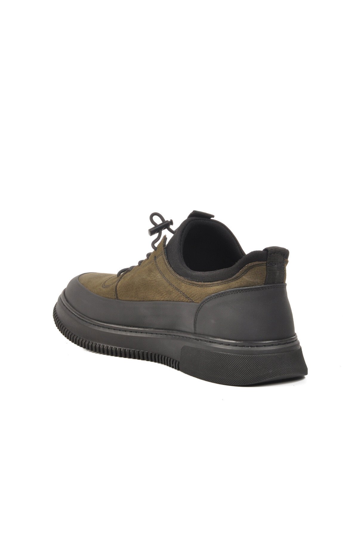 Siyah-Haki Hakiki Deri Erkek Sneaker 4K9824-2297 M