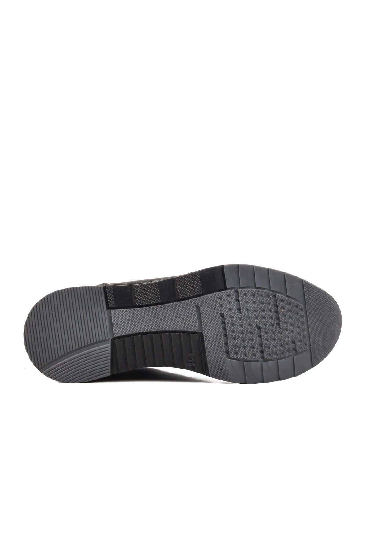 Siyah Hakiki Deri Kadın Günlük Ayakkabı AY385 Z