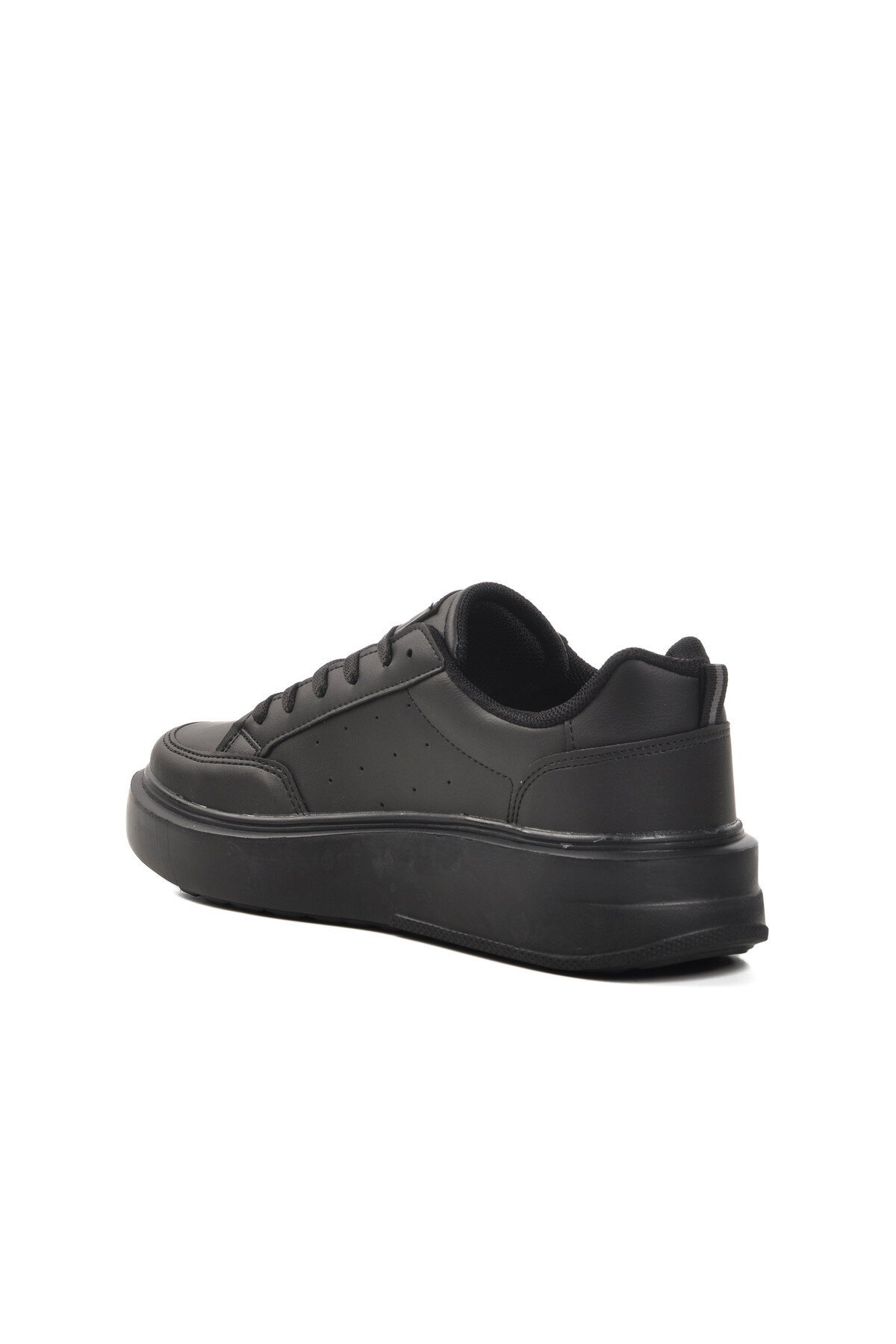 Siyah Hakiki Deri Kadın Spor Ayakkabı 148 G