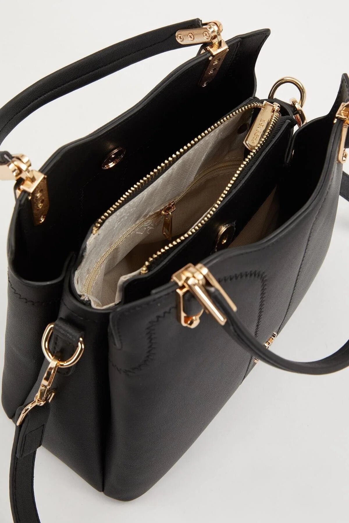 Levidor Siyah Kadın Omuz Çantası 930203 Çanta