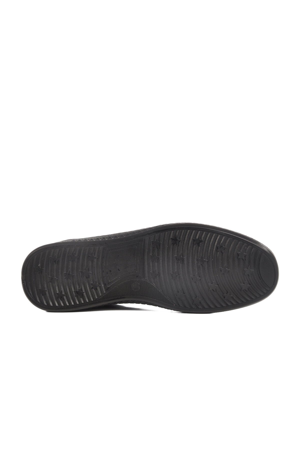 Siyah Nubuk Hakiki Deri Erkek Casual Ayakkabı 617 M