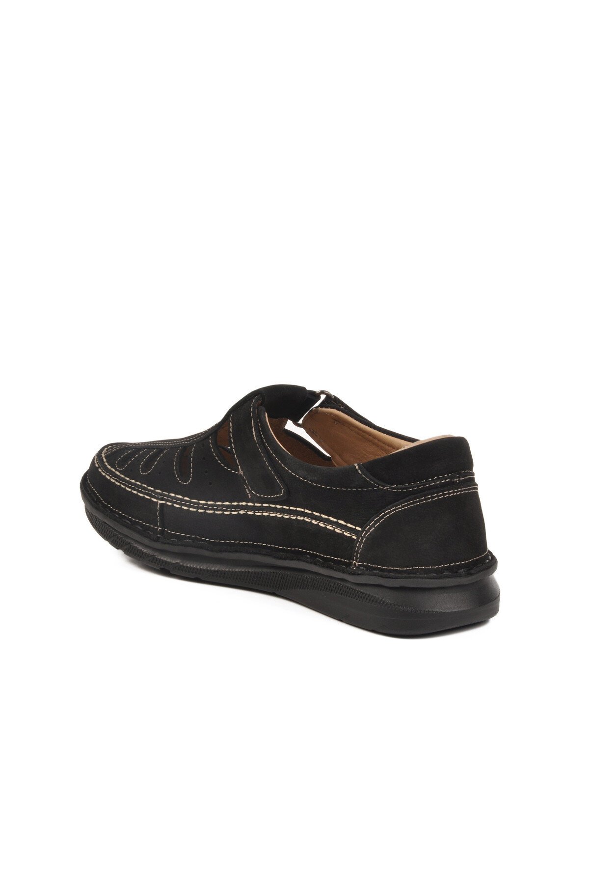Siyah Süet Hakiki Deri Erkek Günlük Ayakkabı 2623 M