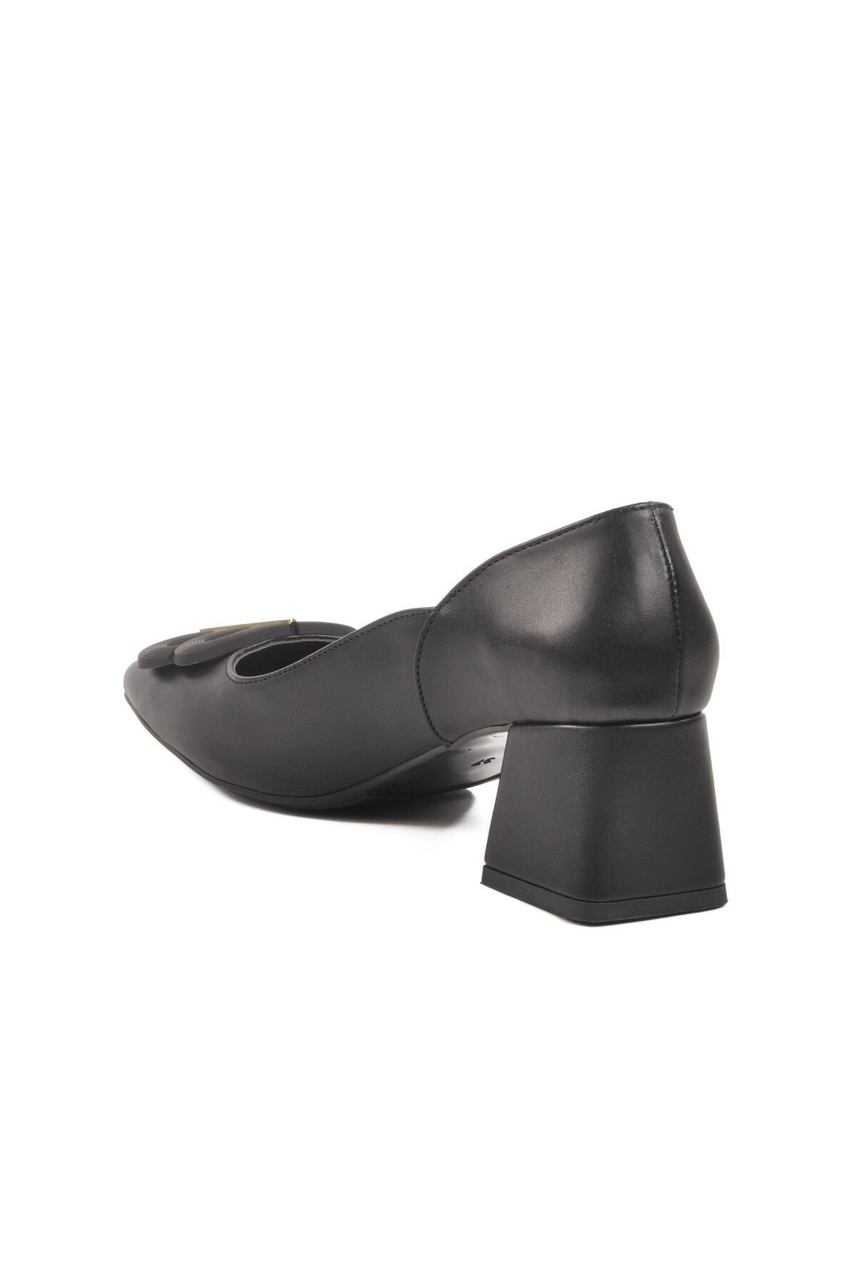 Siyah Topuklu Kadın Abiye Ayakkabı 250992 Z