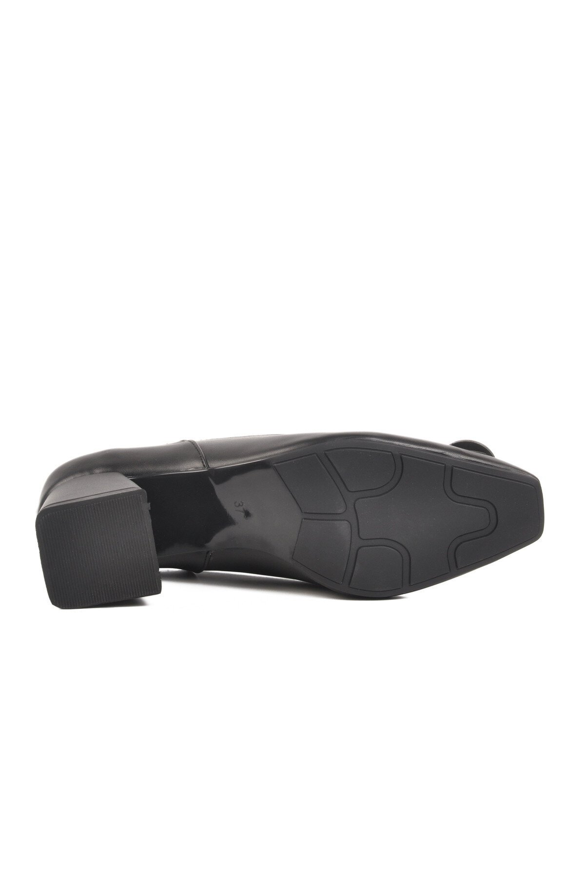 Siyah Topuklu Kadın Abiye Ayakkabı 250992 Z