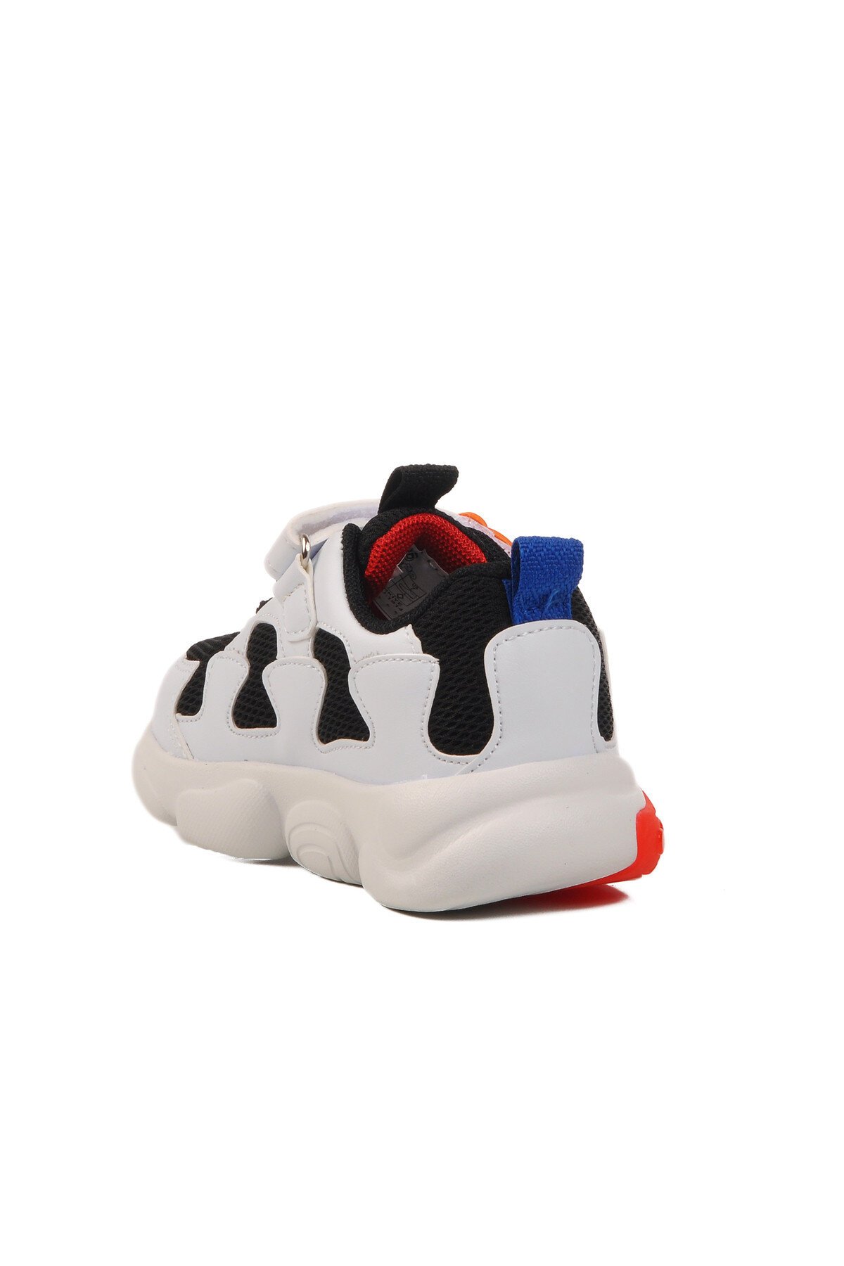 Siyah Cırtlı Fileli Hafif Erkek Çocuk Spor Ayakkabı 1914 B