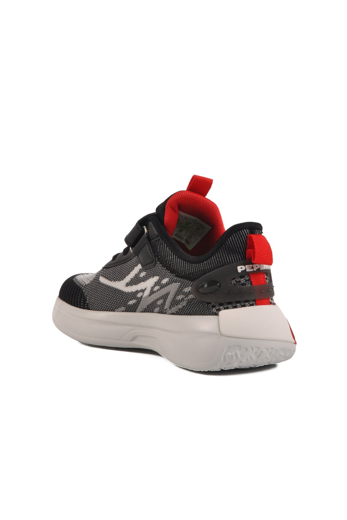 Siyah Cırtlı Çocuk Spor Ayakkabı 1966 F