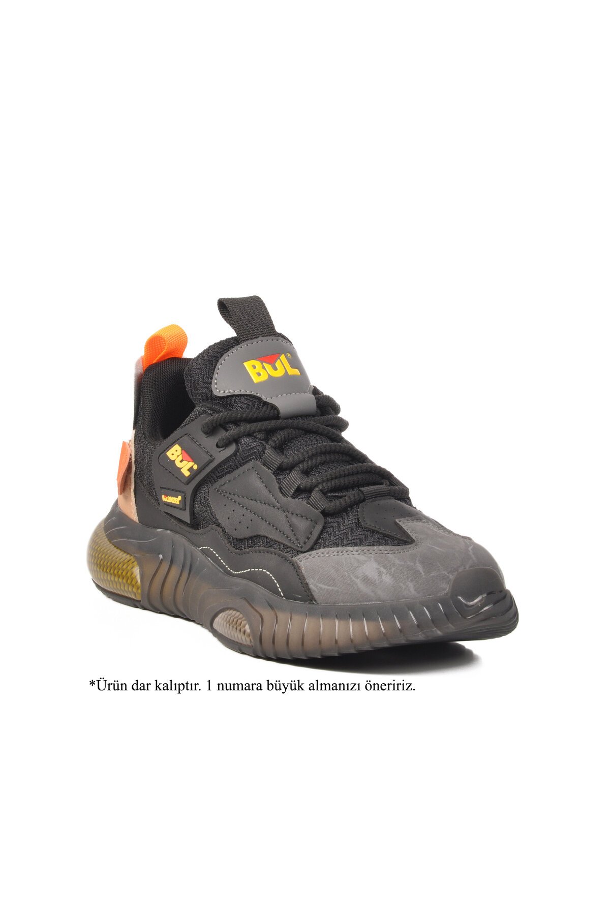 Siyah Dar Kalıp Memory Foam Erkek Spor Ayakkabı 241378 M