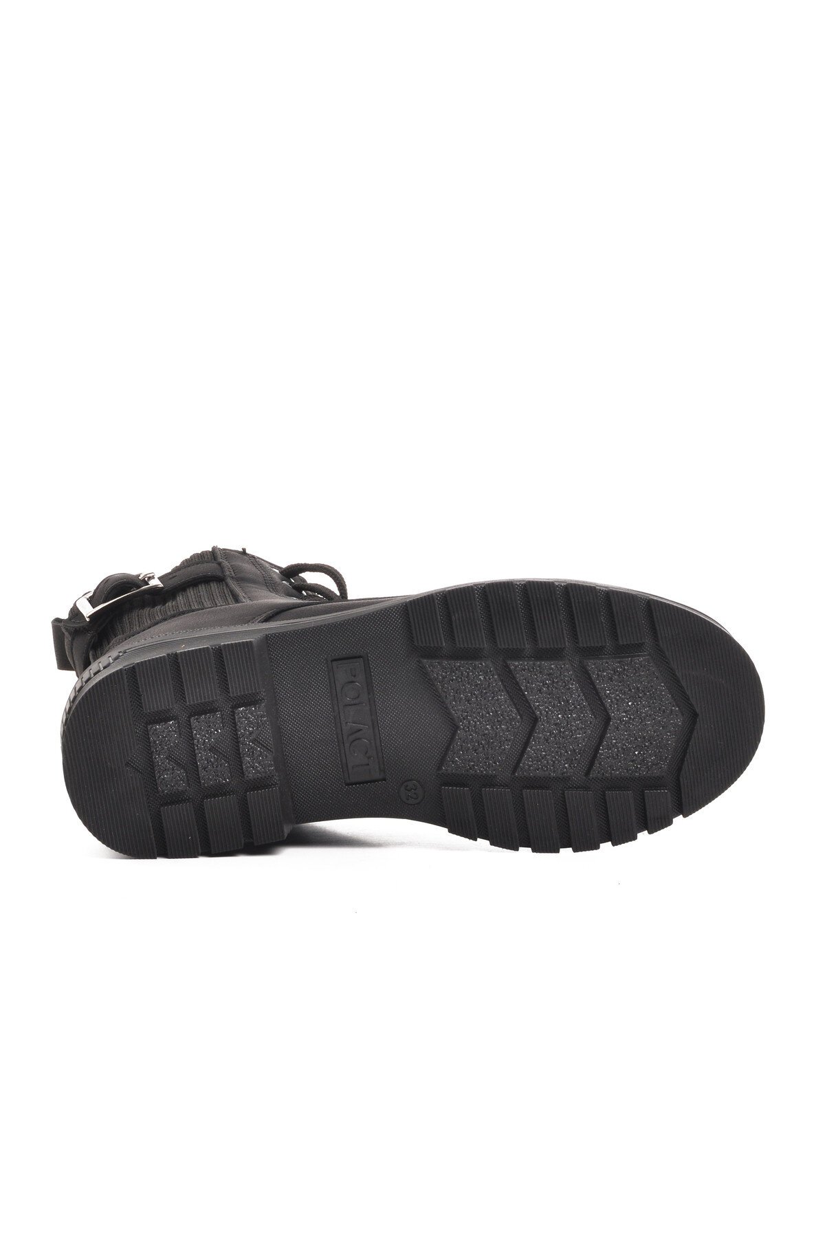 Siyah-Zümrüt Fermuarlı Çocuk Bot 24030 F