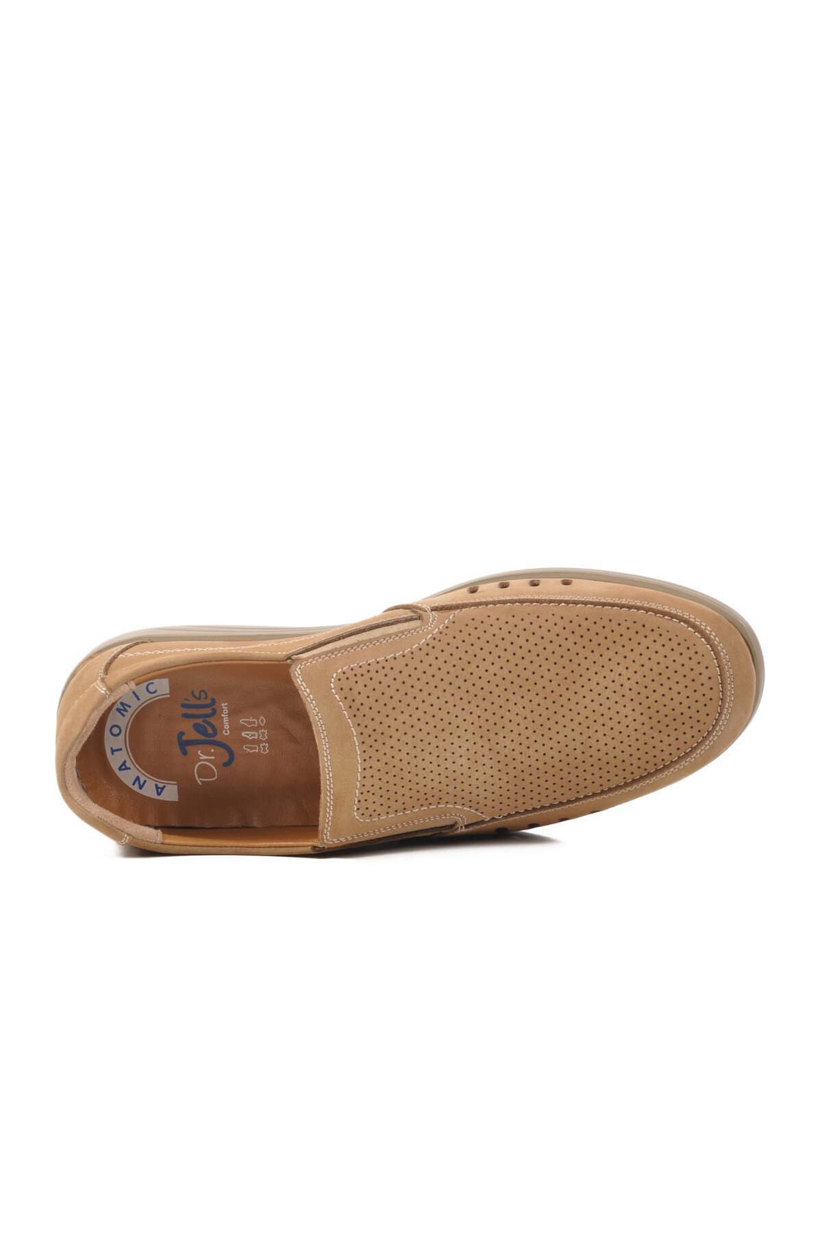 Toprak Nubuk Anatomic Taban Hakiki Deri Erkek Günlük Ayakkabı 2Y1057-175 M