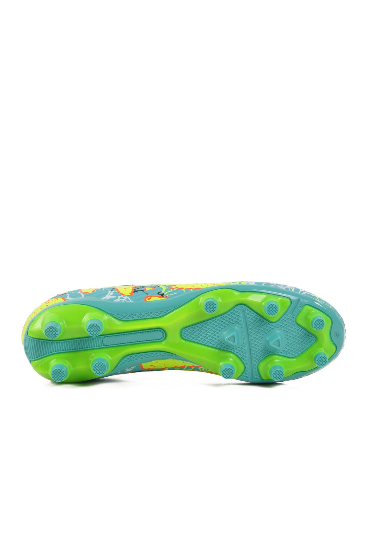 Turkuaz-Sarı Çoraplı Erkek Krampon Air 600 M