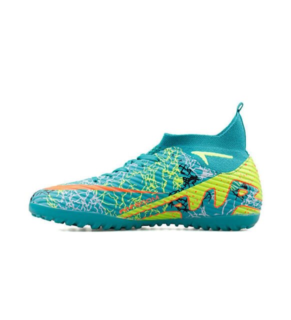 Turkuaz-Sarı Halı Saha Ayakkabısı Air 600 G Halısaha