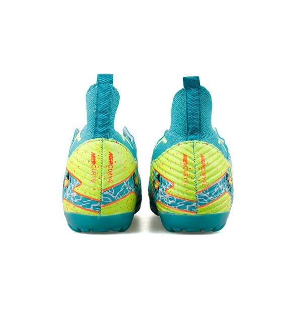 Turkuaz-Sarı Halı Saha Ayakkabısı Air 600 G Halısaha