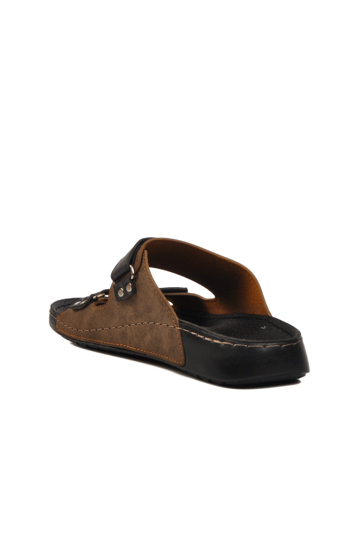 Vizon Çift Bantlı Hafif Erkek Terlik 80-012 M