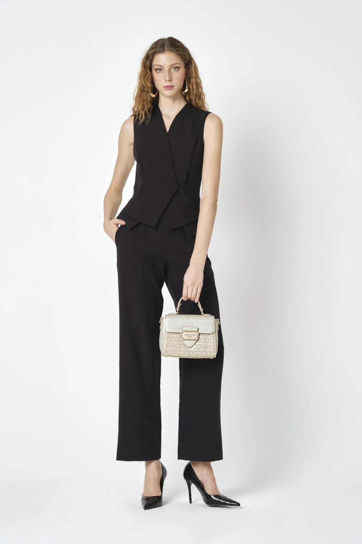 Altın  Kadın Omuz Çantası 05PC25Y10402-PMN Çanta