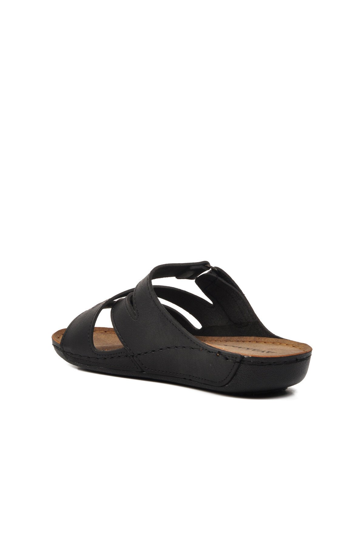 Ayakmod Siyah Kadın Terlik DAR KALIP