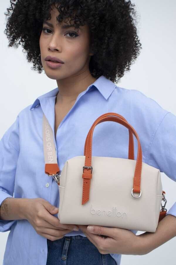 Bej-Camel  Kadın Omuz Çantası BNT-1582 Çanta