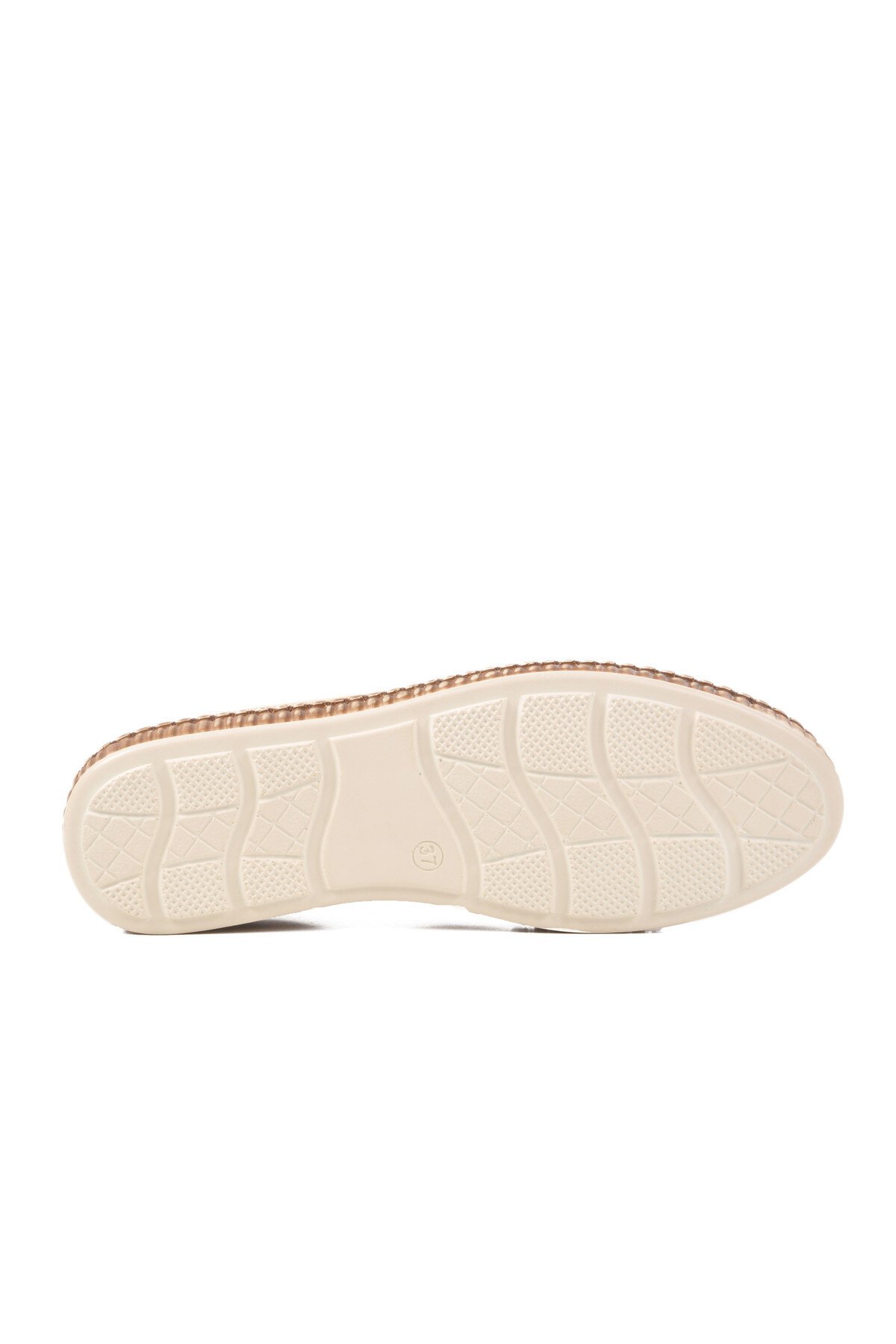 Bej Hakiki Deri Kadın Günlük Ayakkabı 231747 Z