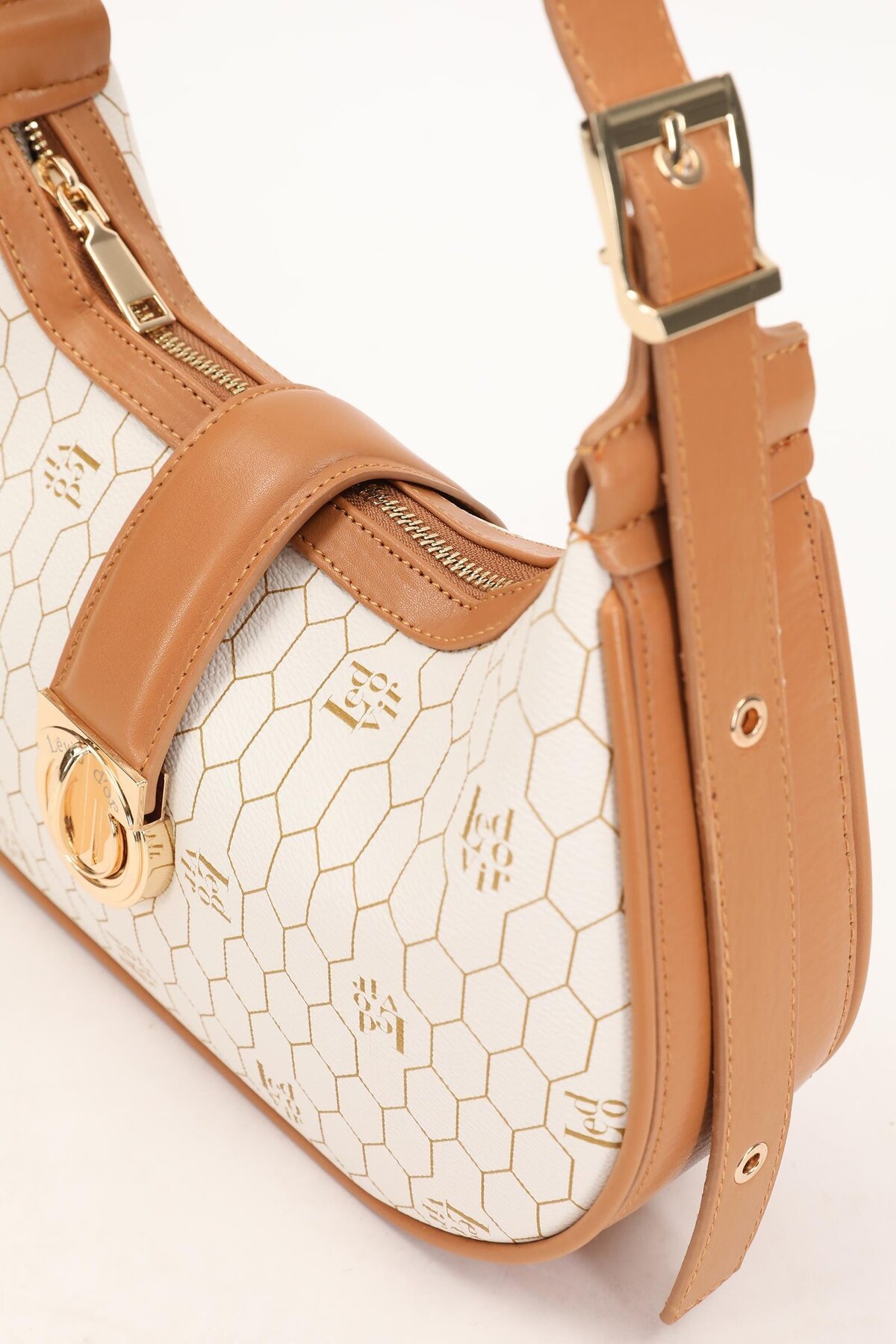 Bej Kadın Omuz Çantası Levidor 930211