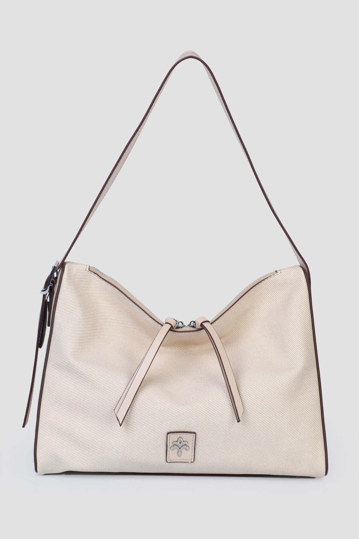 Bej Kadın Omuz Çantası IM585