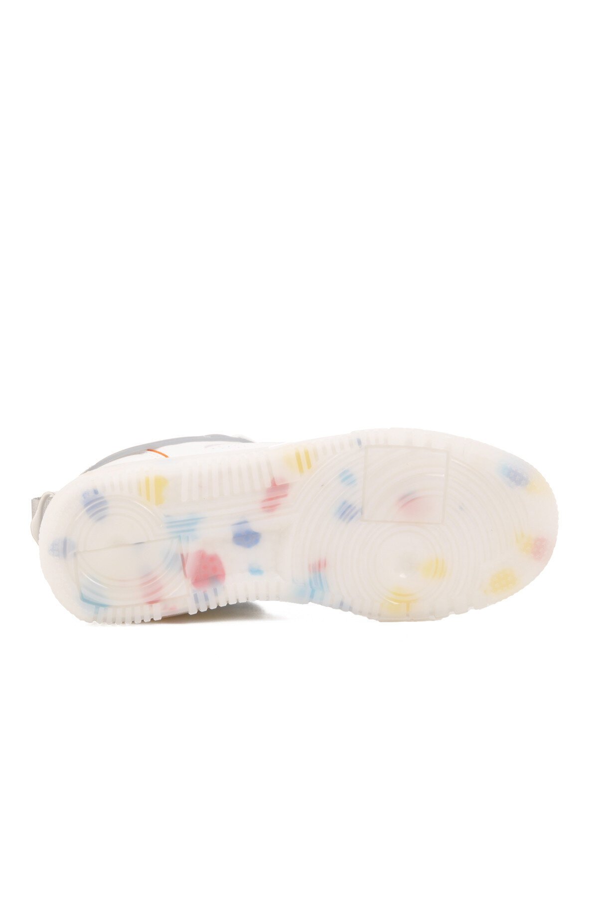 Beyaz-Füme Fileli Unisex Sneaker Frey G