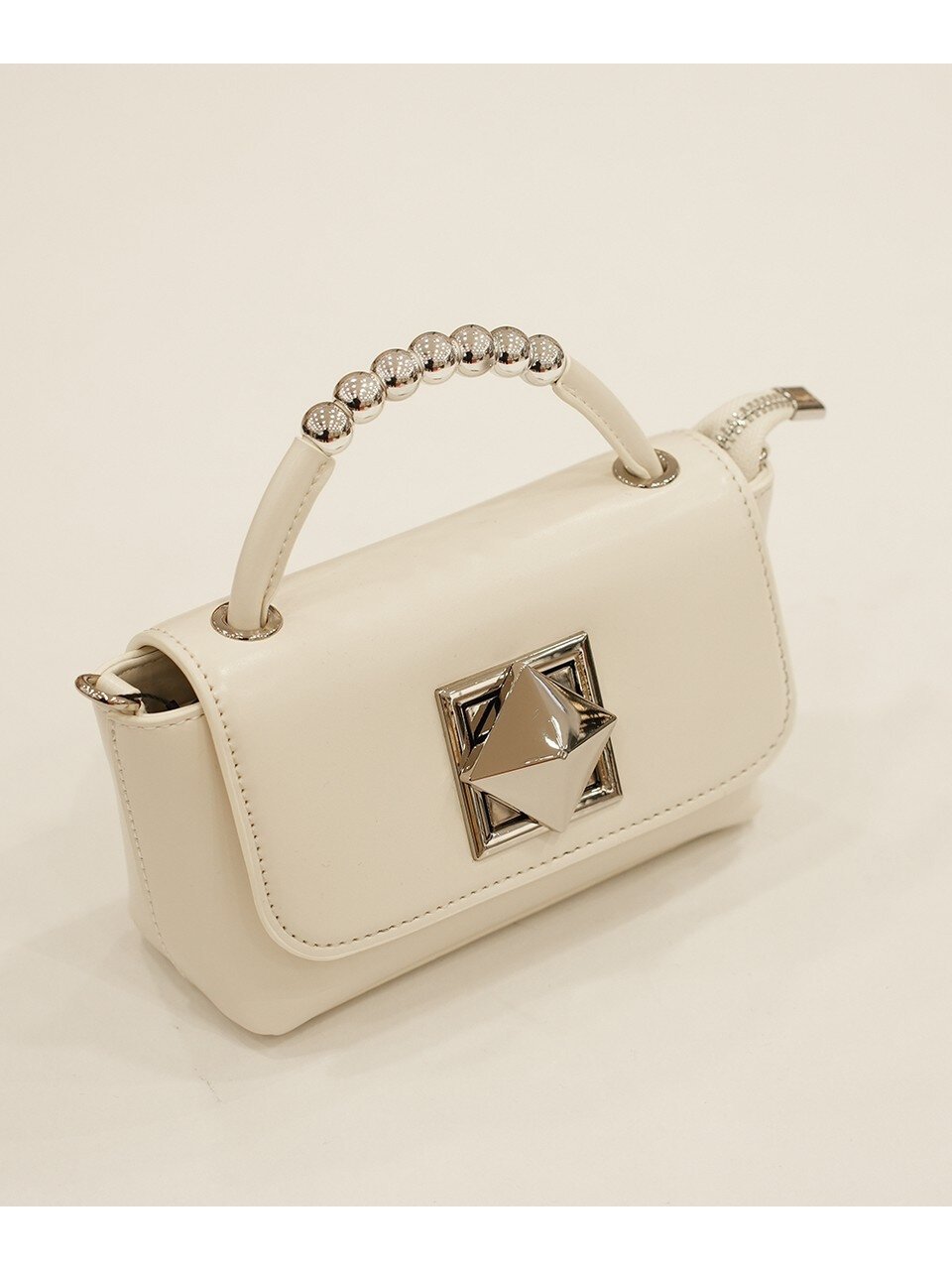 Beyaz  Kadın Omuz Çantası 25YG329 Çanta