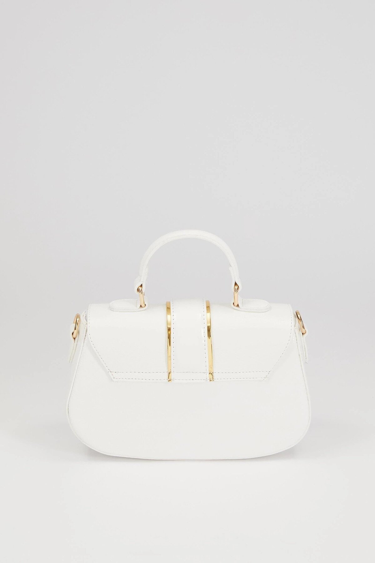 Beyaz Kadın Omuz Çantası Levidor 930214