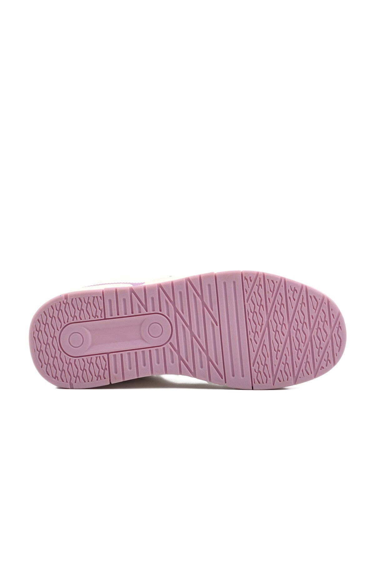 Beyaz-Lila Poliüretan Çocuk Spor Ayakkabı BNI-10082 F