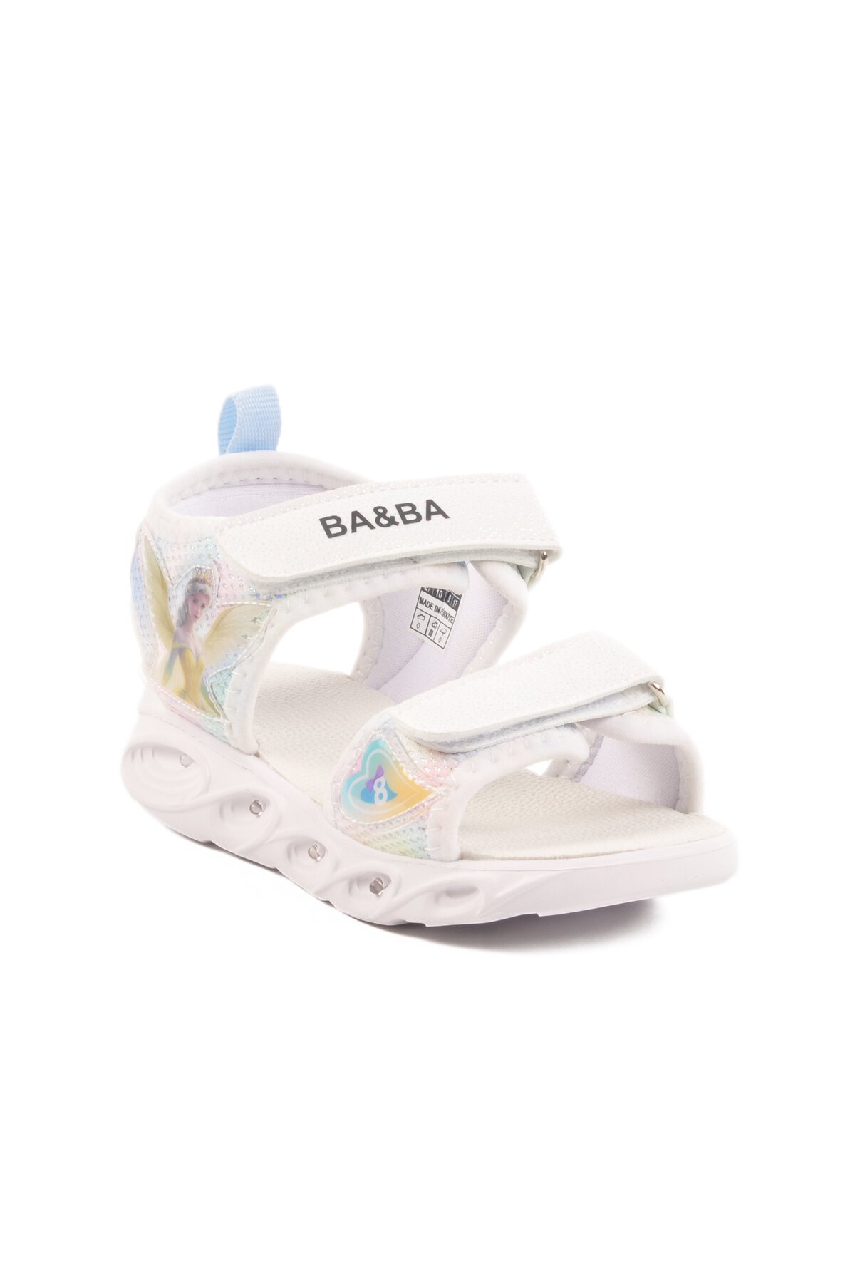 Beyaz Çocuk Sandalet Ba & Ba 018129 P