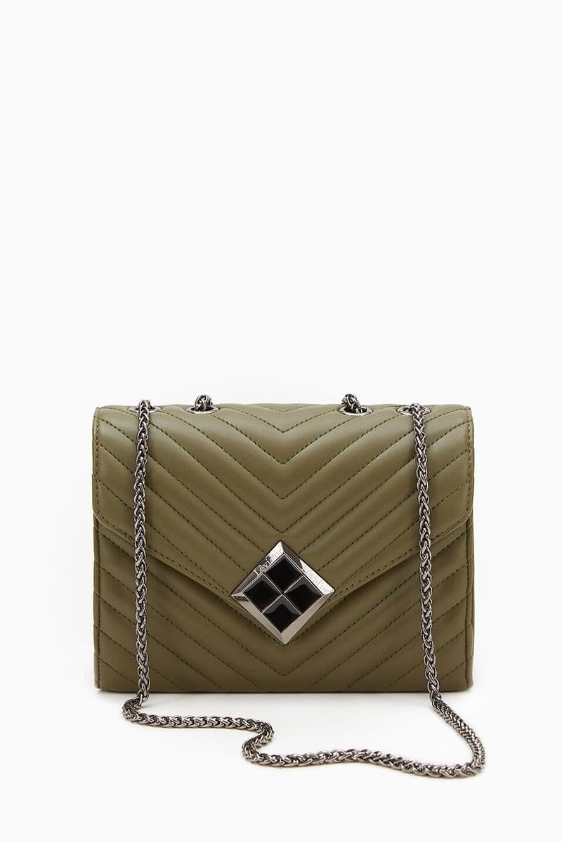 Haki  Kadın Omuz Çantası 930076 Çanta