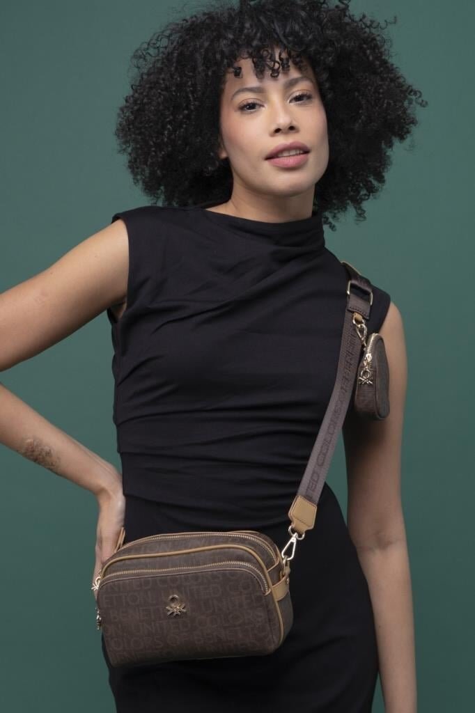 Kahve-Camel  Kadın Omuz Çantası BNT-1292 Çanta