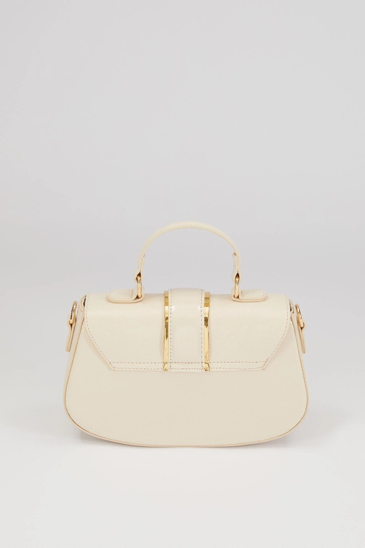 Krem  Kadın Omuz Çantası 930214 Çanta