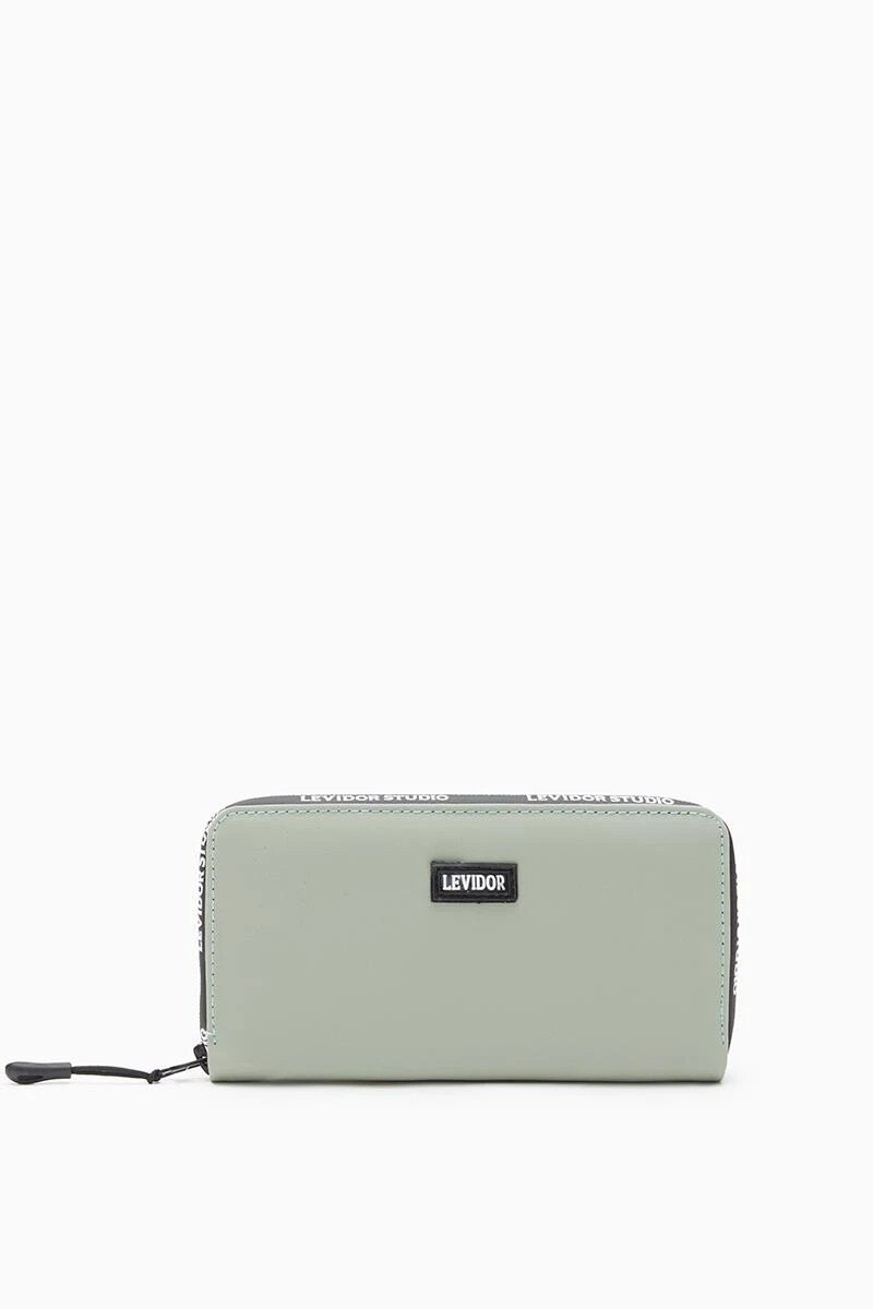 Mint Yeşili Tekstil Kadın Cüzdan Levidor 920004