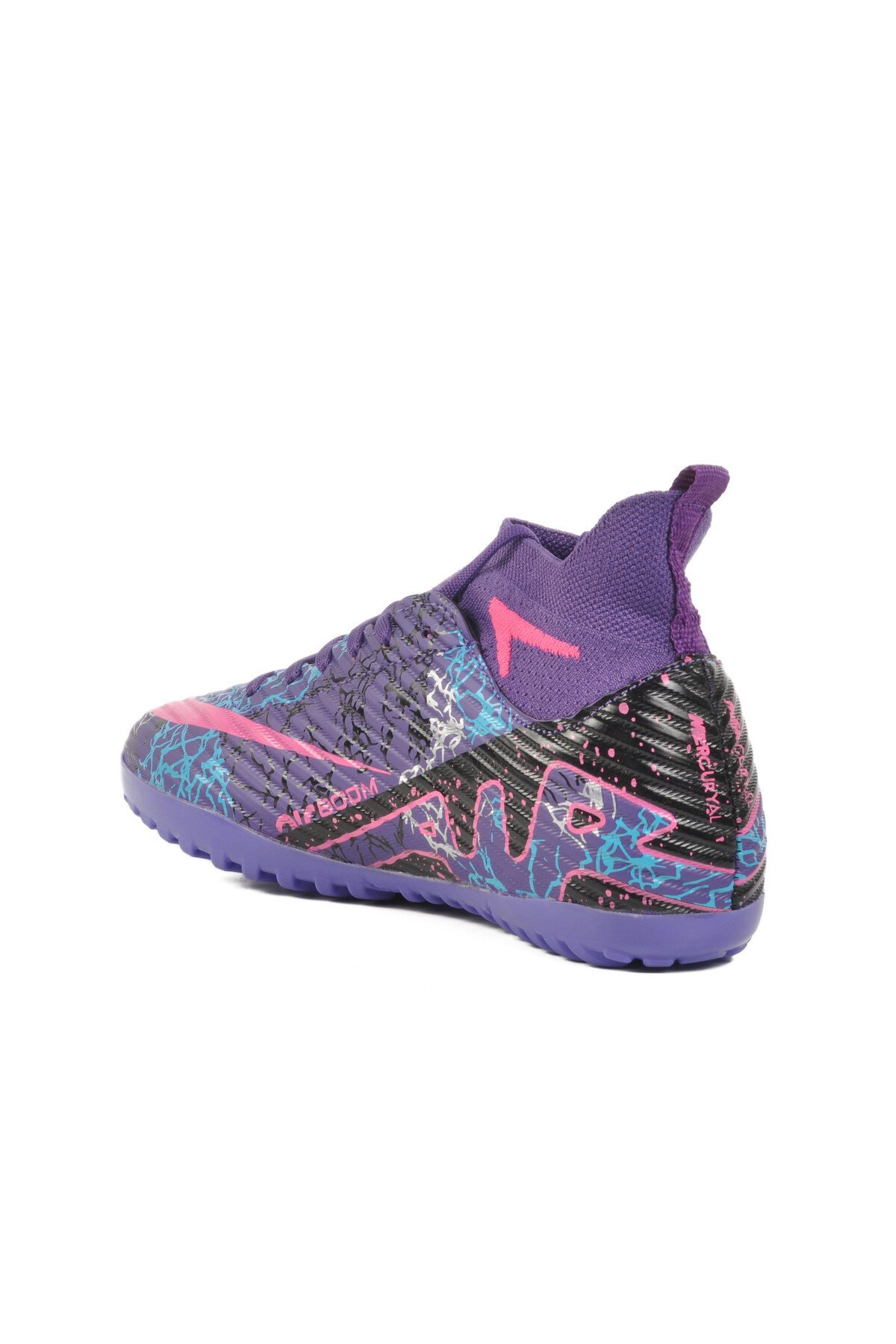Mor-Fuşya Unisex Halı Saha Ayakkabısı Air 600 G