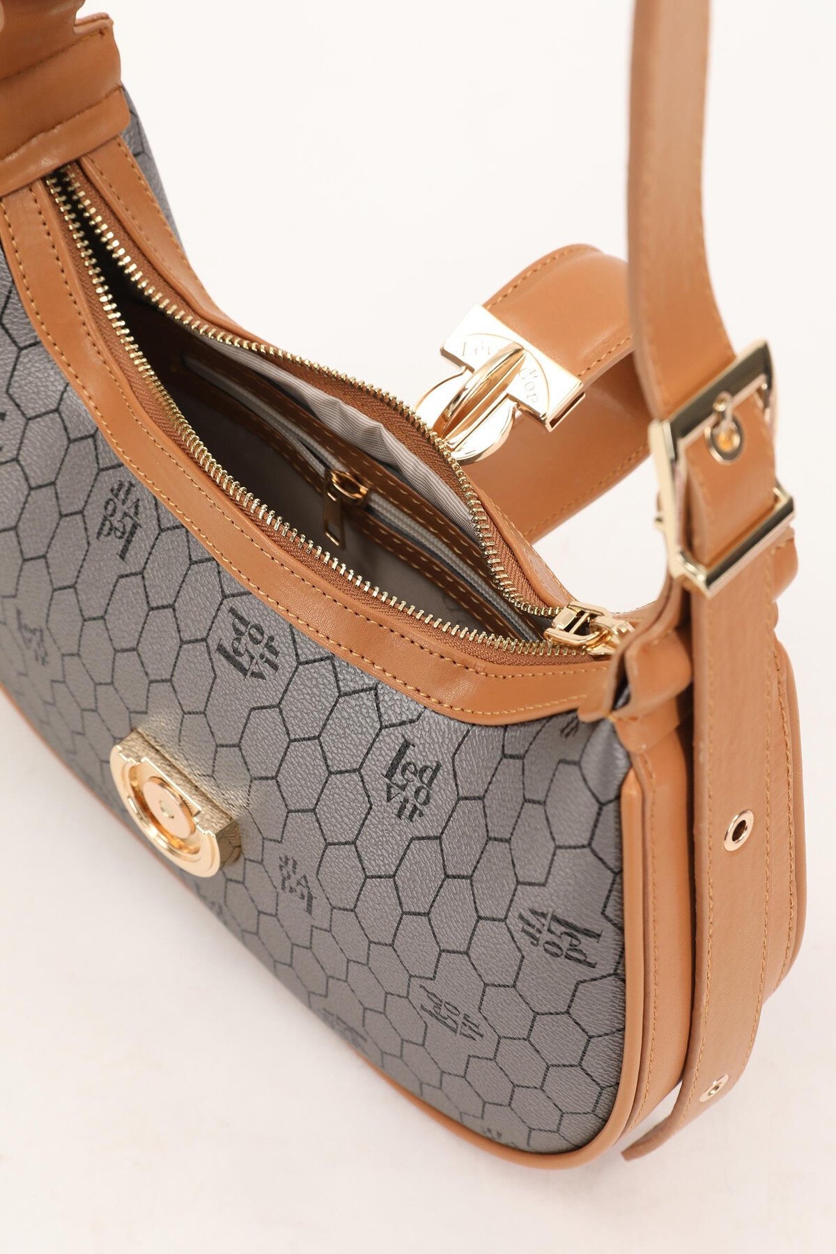 Platin Kadın Omuz Çantası Levidor 930211