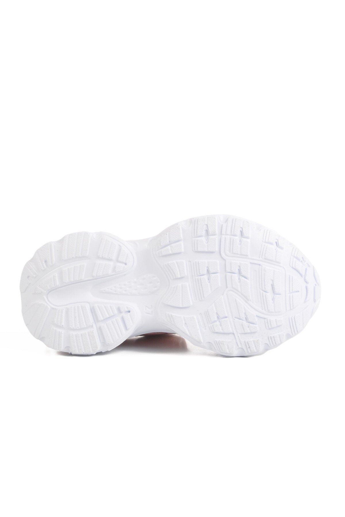 Pudra-Lila Fileli Çocuk Spor Ayakkabı 1500 P