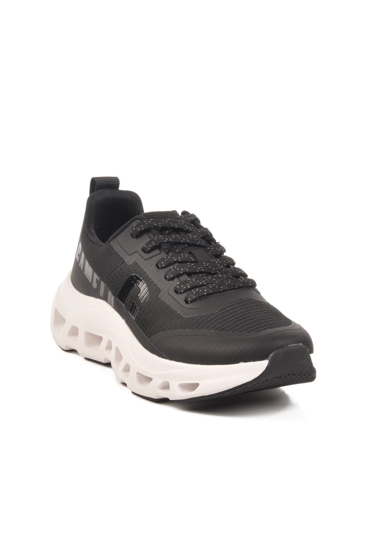 Siyah-Beyaz Fileli Memory Foarm Unisex Spor Ayakkabı Malavi G