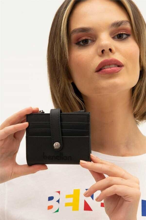 Siyah  Kadın Cüzdan BNT-1308 Cüzdan