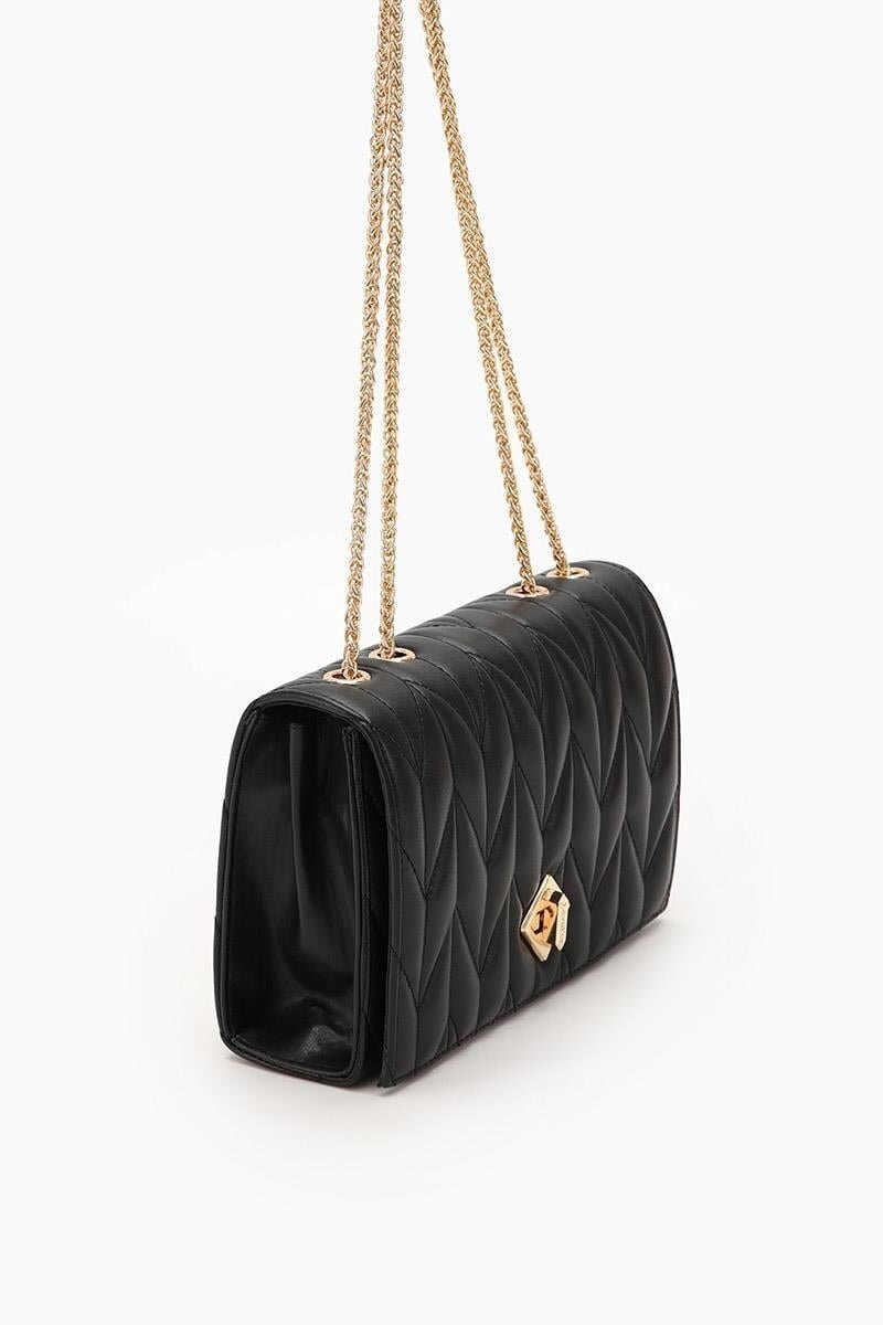 Siyah  Kadın Omuz Çantası 930075 Çanta