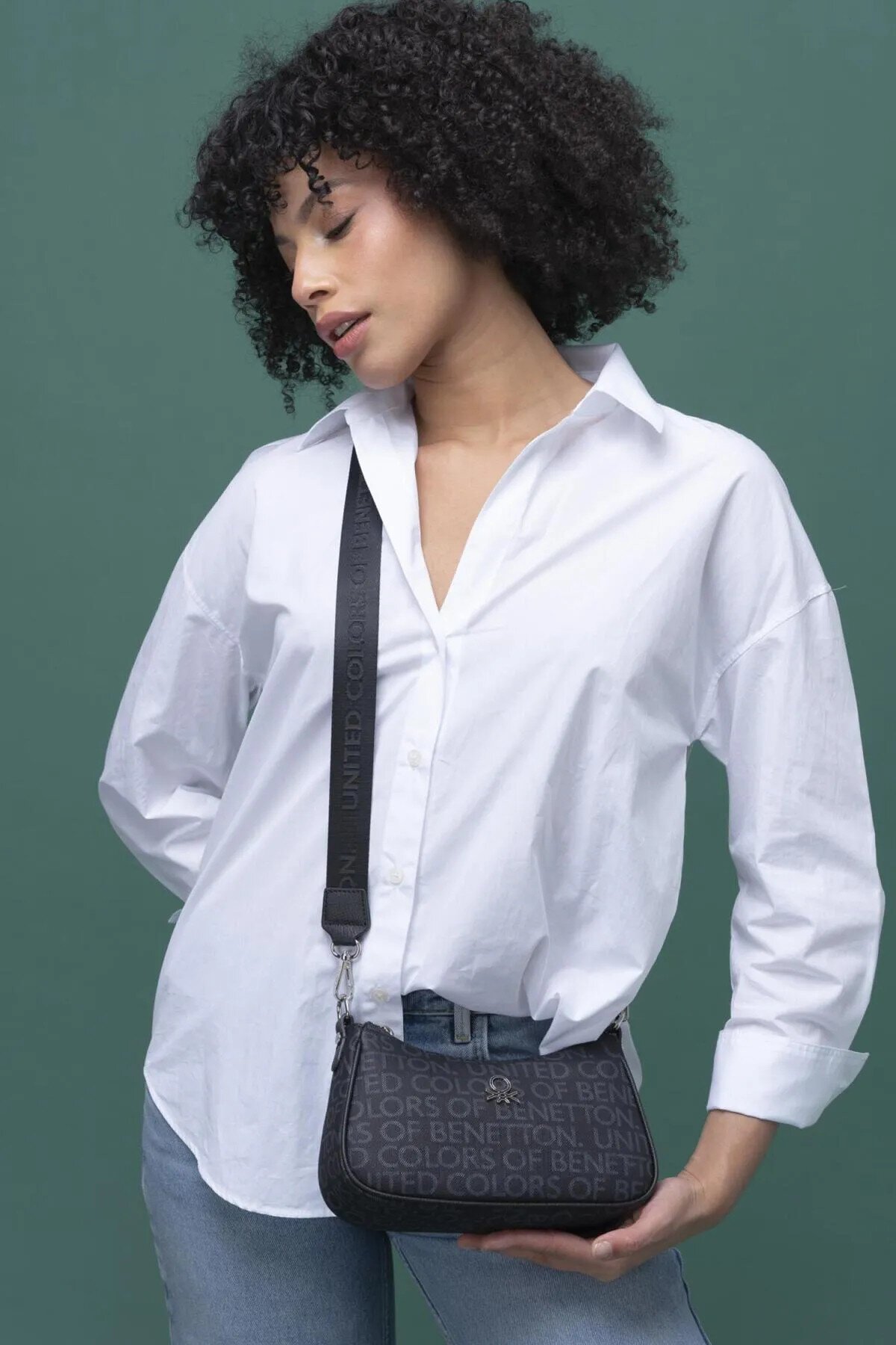 Siyah  Kadın Omuz Çantası BNT-1291 Çanta