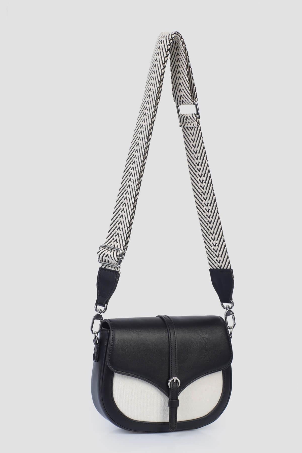 Siyah Kadın Omuz Çantası IM589