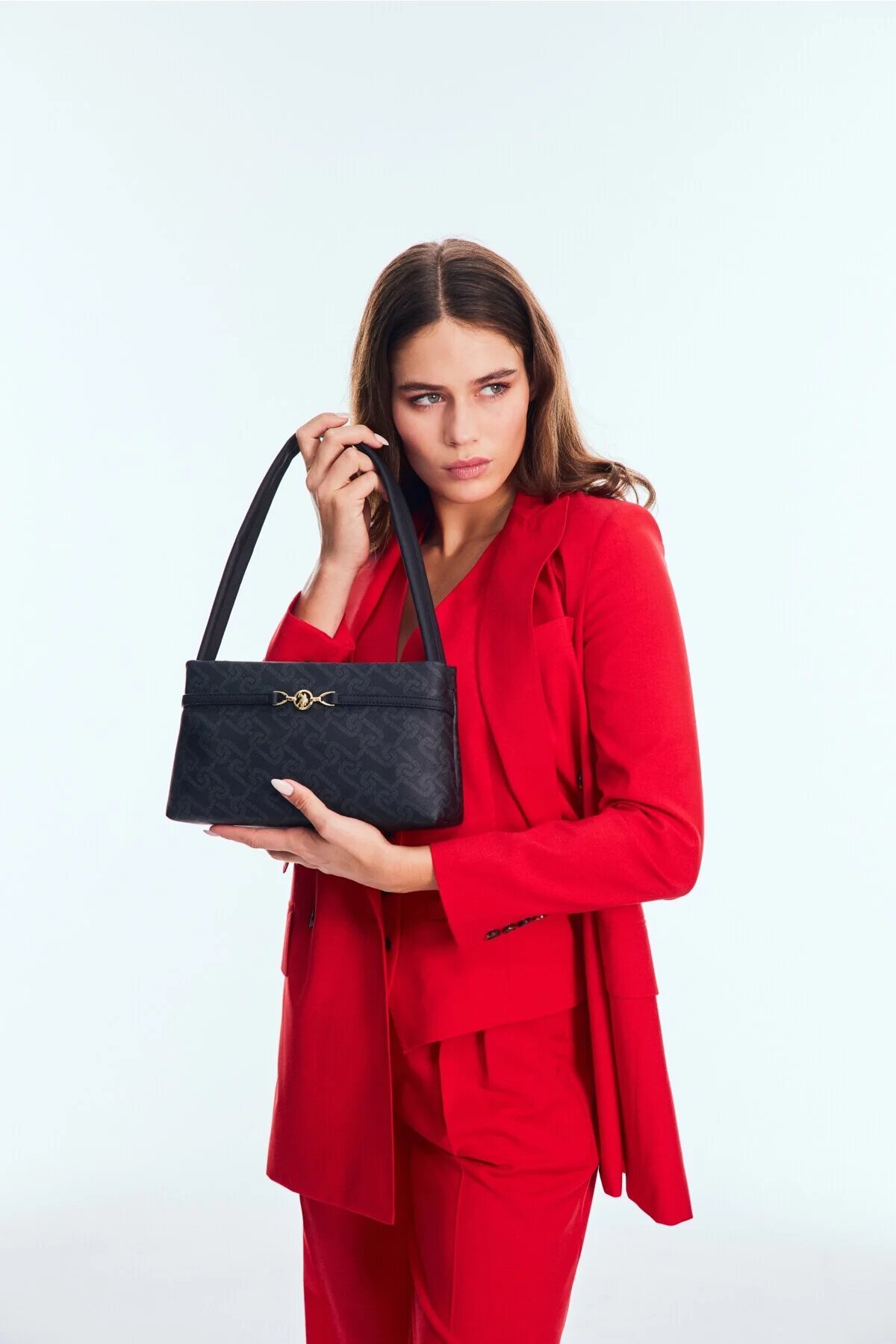 Siyah  Kadın Omuz Çantası US25101 Çanta