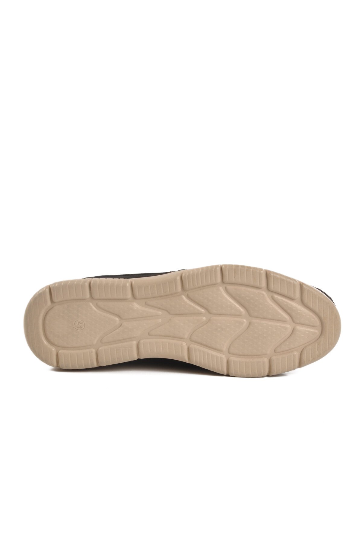 Siyah Nubuk Hakiki Deri Erkek Günlük Ayakkabı 232061 M