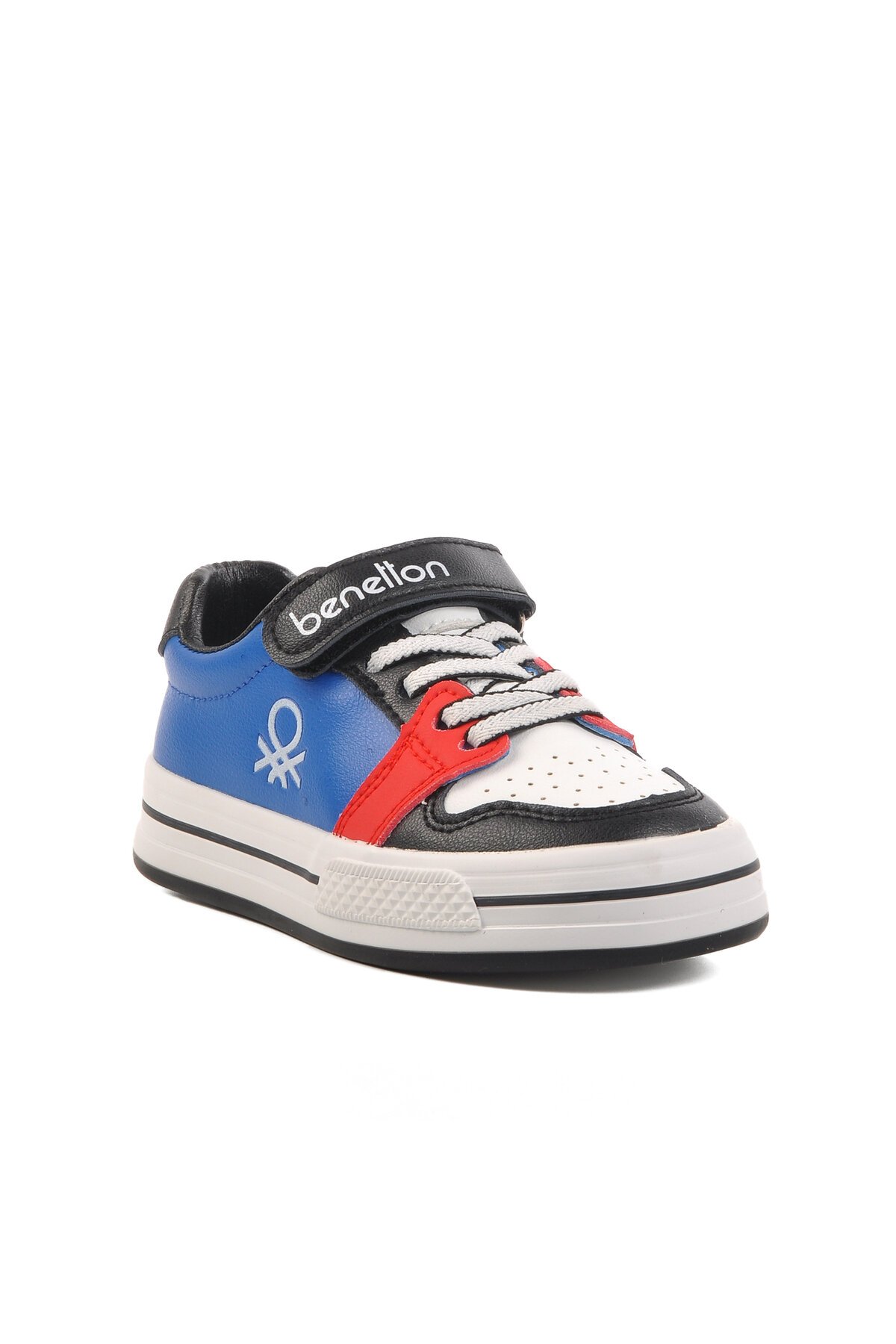 Siyah-Saks Mavi Poliüretan Çocuk Spor Ayakkabı BNI-10029 P