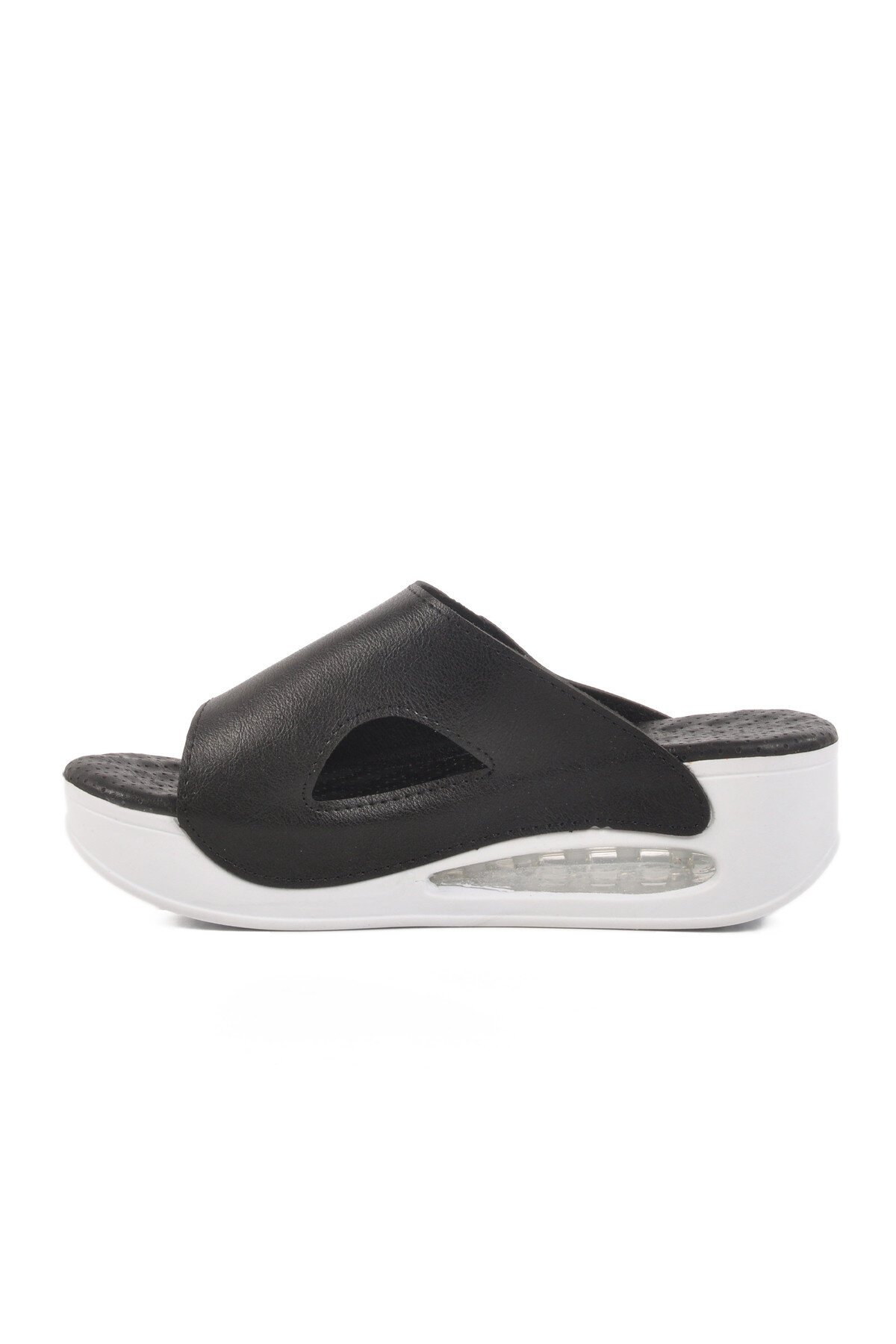 Siyah Air Taban Kadın Terlik 100-962 Z