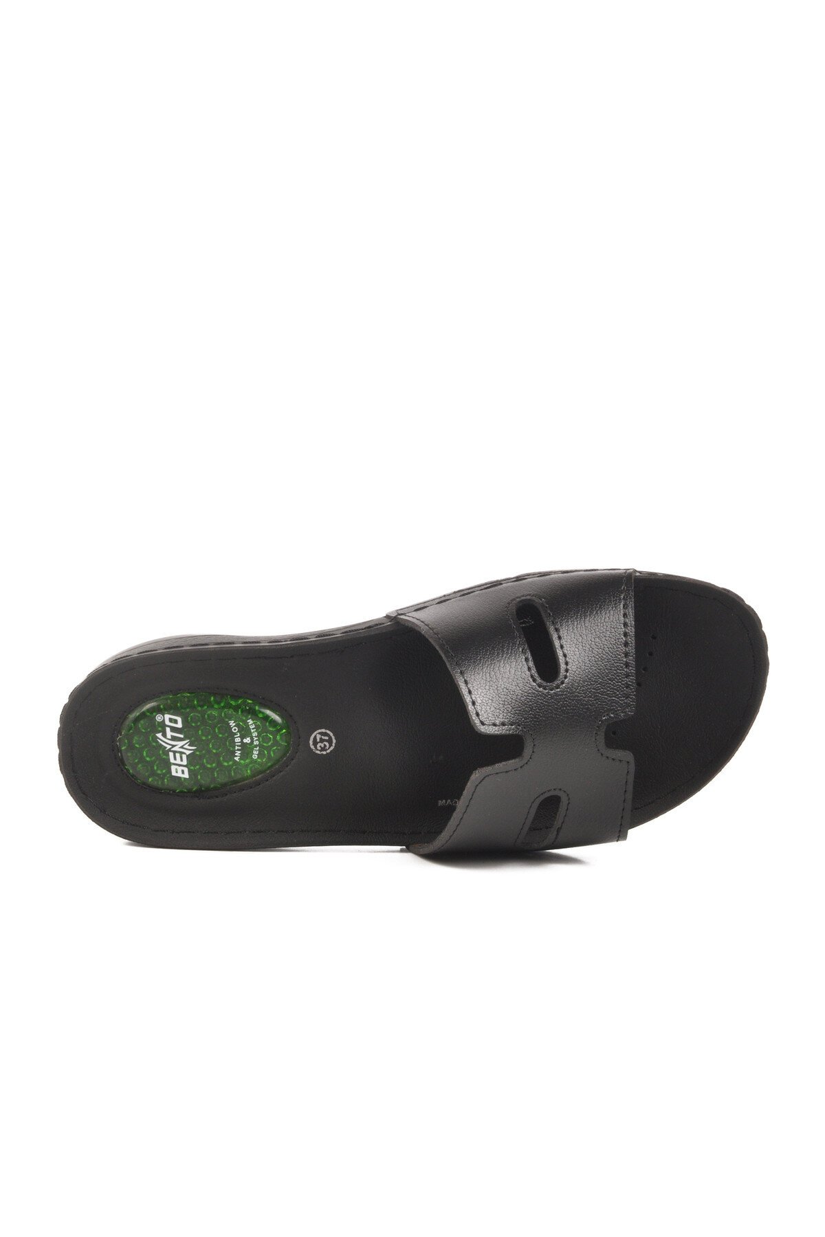 Siyah Jel Taban Kadın Terlik 6813 Z