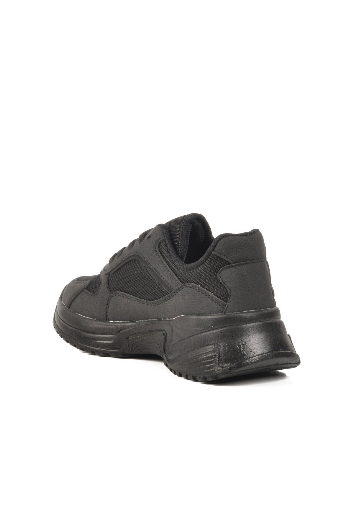 Siyah Fileli Kadın Spor Ayakkabı 2410 G